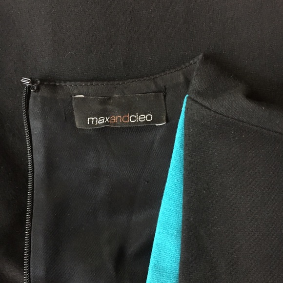 Max and Cleo Black Dress Size 6 - Picture 7 of 7